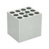 Bloco para termobloco modelo AccuBlock 12 x 15ML Labnet 