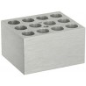 Bloco para termobloco modelo AccuBlock 12 x 17mm - Labnet 
