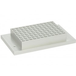 Bloco para thermobloco 1 x 96PCR poços p/banho duplo