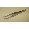 Pinça Inox Ponta Angulada Lisa 11 cm- Ciencor 