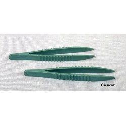 Pinça em Plástico Acetal 105 mm - Verde - Embalagem c/01 pç - Ciencor