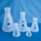 Erlenmeyer PP tampa rosca 125ml