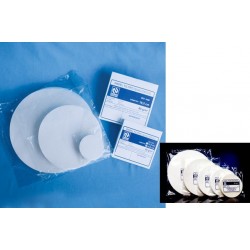 Papel filtro qualitativo 12,5cm- Embalagem c/100 fls - Nalgon 