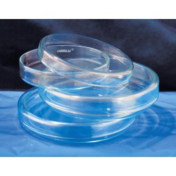 Placa de Petri LG em vidro 80 x 15mm- Laborglas