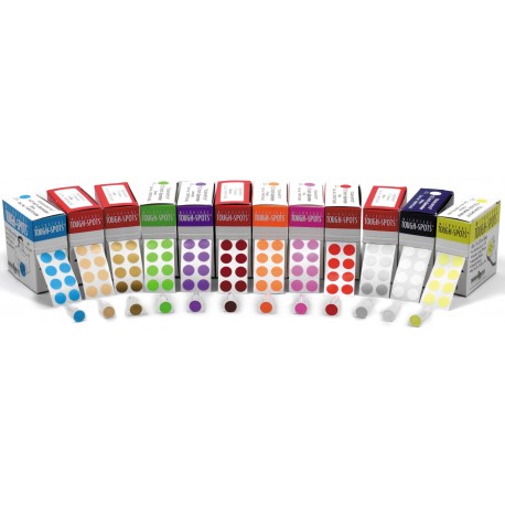 Etiqueta Redonda Tough-Spots cafe CX/MIL