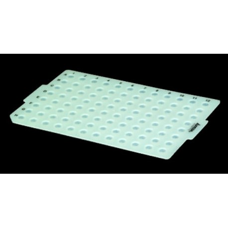 Tapete de Silicone (Borracha Seladora) - AM-96-PCR-RD PT/10 - Axygen 