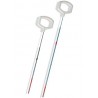 Micropipeta Wiretrol® l - 1-5ul - branca- Drummond - Embalagem c/ 100 pçs