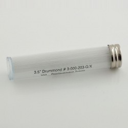 Tubo capilar de vidro 7" 1,14mmO.D e 0,53mmI.D cx/100