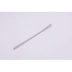 Espatula dupla de arame de aco inox 3 mm x 15 cm