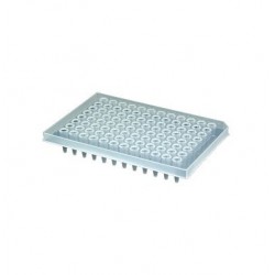 Microplaca Axygen PCR-96-HS-C Meia Borda Pct/10